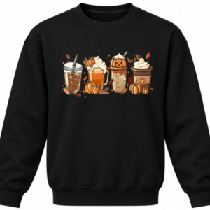 4 Fall Coffee Sweatshirt
